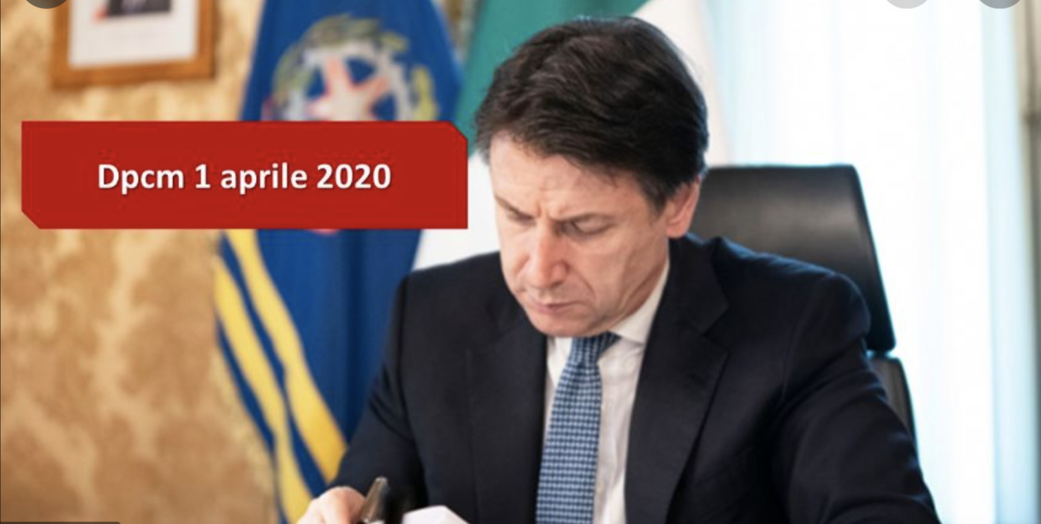 DPCM 1 Aprile