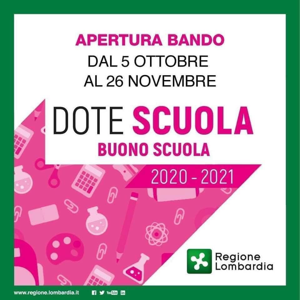 Dote scuola 2020-2021